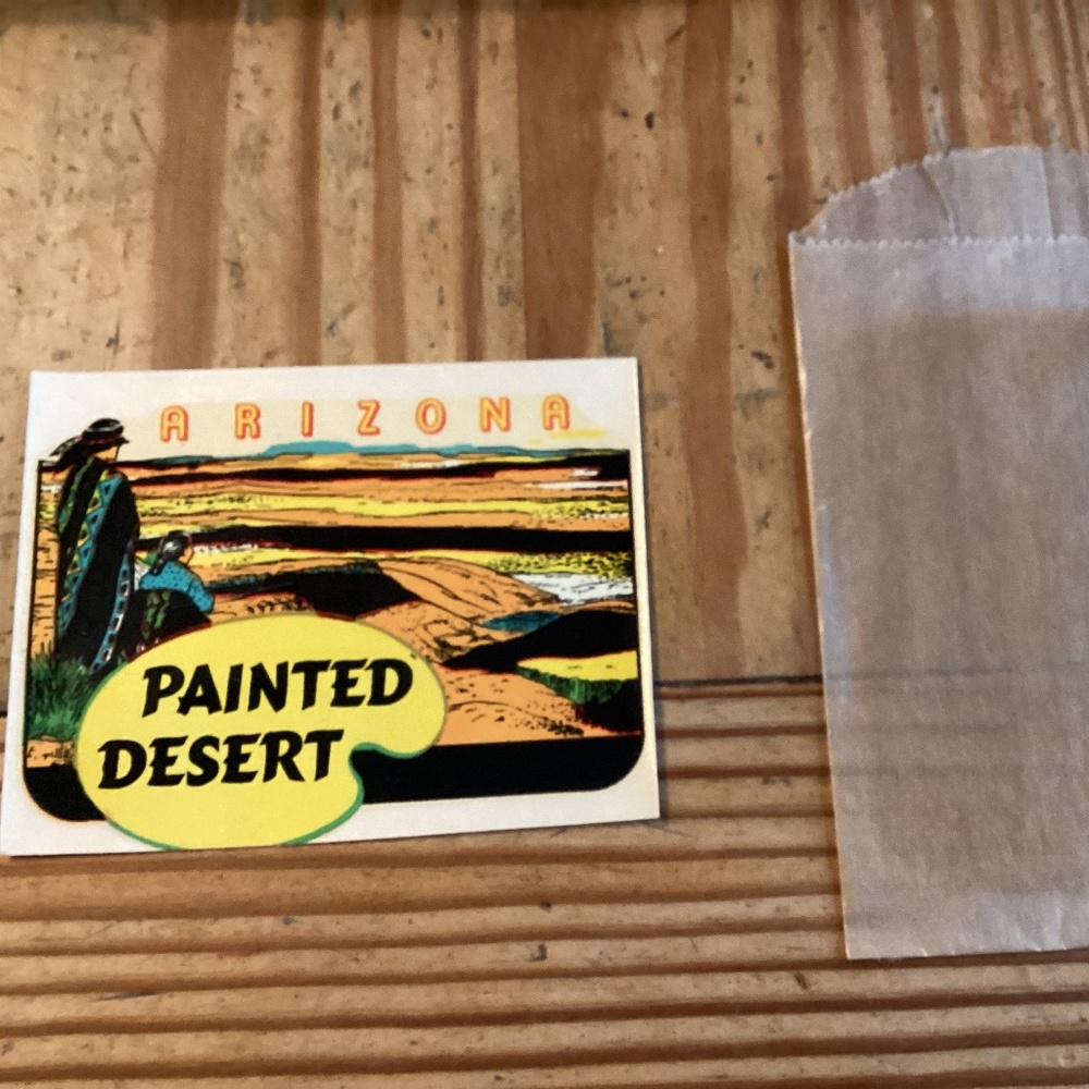 Vintage sticker